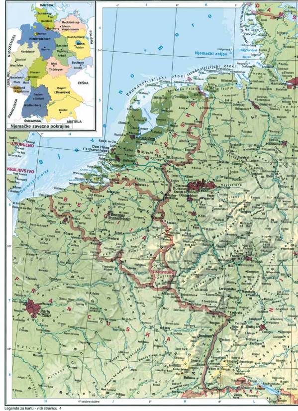 geografska karta njemačke Page 42   Geografski atlas za osnovnu geografska karta njemačke